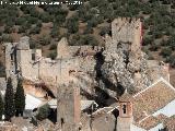 Castillo-Palacio de Zuheros. Desde el Mirador del Can del Ro Bain