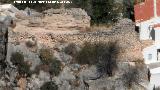 Muralla de Zuheros. Desde el Mirador del Can del Ro Bain