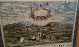 Historia de Granada. Dibujo antiguo. Casa de los Tiros