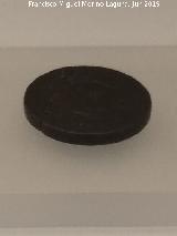 Historia de Granada. Amuleto de bronce grabado, siglo XIII. Museo Arqueolgico de Granada