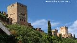 Alhambra. Desde la Cuesta del Rey Chico