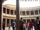 Alhambra. Palacio de Carlos V. Patio circular