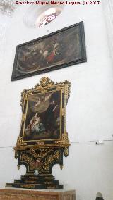 Catedral de Granada. Cuadros de los pies del templo del lado de la Epstola