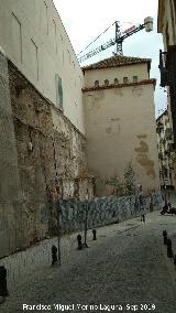 Murallas de Granada. Torren del Cuarto Real de Santo Domngo