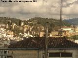 Murallas de Granada. Desde la Avenida de la Constitucin