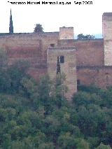 Alhambra. Torre de las Armas. Extramuros