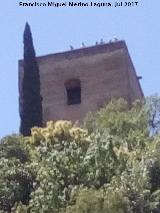 Alhambra. Torre de las Armas. Desde el Darro