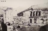 Alhambra. Torre de la Vela. Foto de Clifford 1854. Antes de la reconstruccin