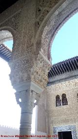 Alhambra. Cuarto Dorado. Capitel de la galera