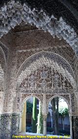 Alhambra. Mirador de Lindaraja. 