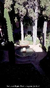 Alhambra. Patio de Lindaraja. Desde la Casa Real