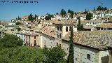 Carrera del Darro. Desde la torre de la Iglesia de San Pedro y San Pablo