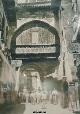 Puerta de Bib-Rambla. Foto antigua. Casa de los Tiros
