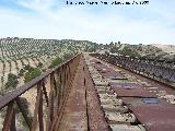 Puente del Hacho. Sobre el puente