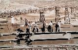 Puente del Hacho. Fotografa de R. Garzn 1902