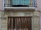Casa de la Calle de Enciso n 62. Dintel