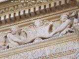 Colegiata de la Asuncin. Detalle del friso