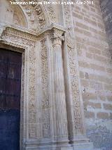 Colegiata de la Asuncin. Columna