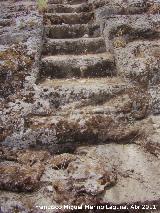 Teatro Romano. Escaleras