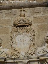 Iglesia de la Merced. Escudo de los Mercedarios