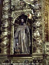 Monasterio de la Encarnacin. Detalle del retablo