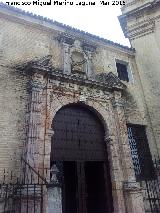 Iglesia de Santo Domingo. Portada de la Virgen de la Victoria