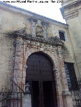 Iglesia de Santo Domingo. Portada de la Virgen de la Victoria