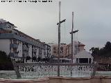 Fuente del marino Alcal-Galiano. Barco