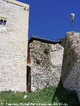 Alczar. Muralla de unin con la Torre del Homenaje