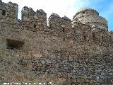 Castillo-Palacio de La Calahorra. Muralla exterior a extramuros