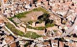 Alcazaba de Guadix. Foto aerea