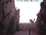Castillo de Almansa. Patio de Armas