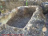 Factora Romana de Los Molinillos. Pila para el garum