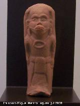 Museo de Arte Precolombino Felipe Orlando. Figura hueca. Cultura Huasteca o Totonaca. 1200 - 1521 d.C.