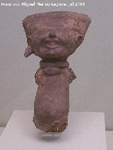 Museo de Arte Precolombino Felipe Orlando. Figura sonriente. Cultura El Tajn. 600 - 900 d.C.