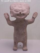 Museo de Arte Precolombino Felipe Orlando. Figura sonriente. Cultura El Tajn. 600 - 900 d.C.