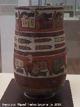 Museo de Arte Precolombino Felipe Orlando. Vasija Nasca. 100 - 600 d.C.