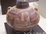Museo de Arte Precolombino Felipe Orlando. Vasija Nasca. 100 - 600 d.C.