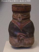 Museo de Arte Precolombino Felipe Orlando. Vasija Nasca. 100 - 600 d.C.