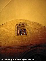 Colegiata Santa Mara la Mayor. Ventana gtica con parteluz