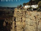 Palacio de Mondragn. Terrazas sobre el Tajo
