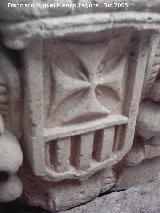 Palacio de Mondragn. Escudo Mercedario