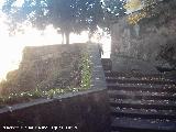 Jardines del Rey Moro. Escaleras entre los jardines aterrazados