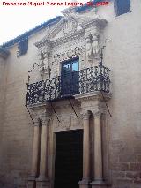 Palacio del Marques de Salvatierra. Portada