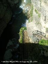 Jardines de Cuenca. Bajada al ro