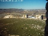 Castillo de la Estrella. Muralla que da al pueblo