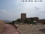 Castillo de Lorca. Patio de Armas. 