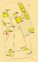 Yacimiento arqueolgico de La Alcudia. Plano