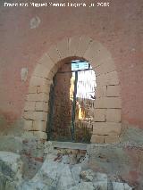 Castillo de la Mola. Puerta de acceso