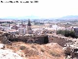 Castillo de la Atalaya. Puerta de acceso del primer recinto